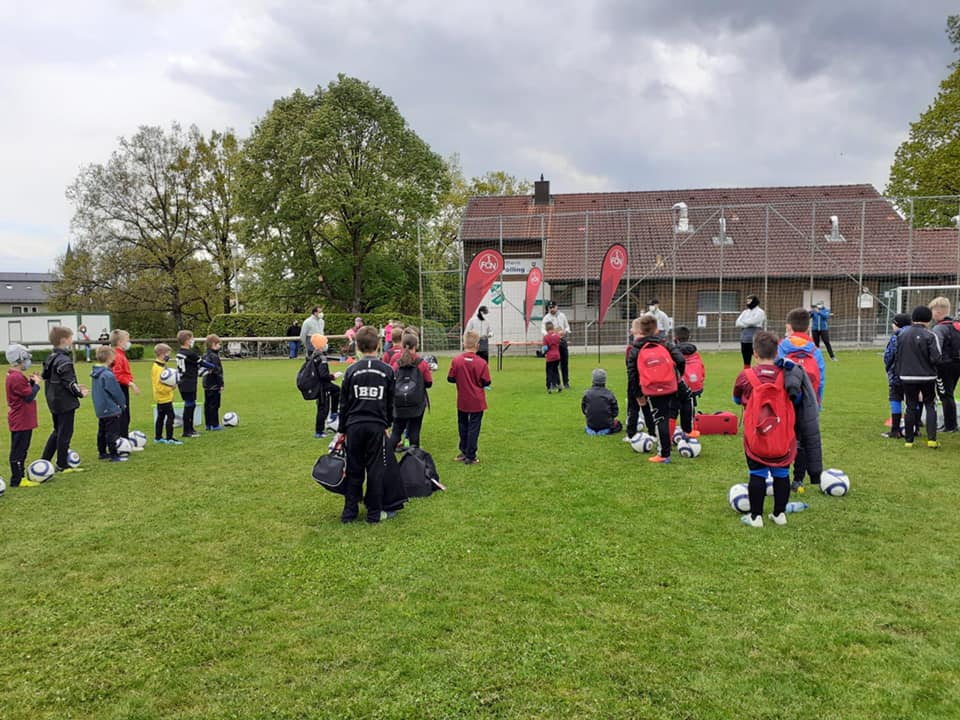 Fußballcamp des 1. FC Nürnberg 2021 beim SV Pölling